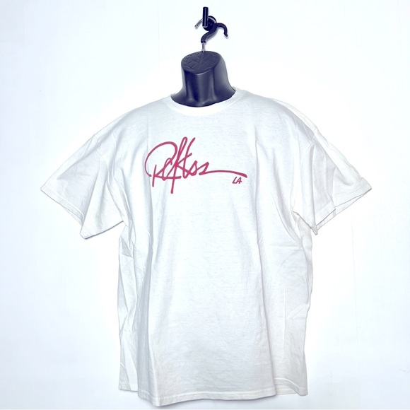 Young and Reckless | Script logo Reckless T-Shirt | White | XL - Picture 1 of 2